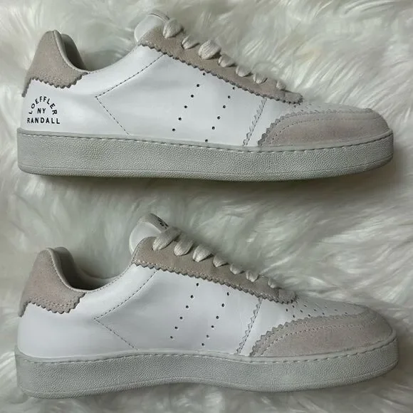 Loeffler Randall Keeley Leather Low-Top Sneakers